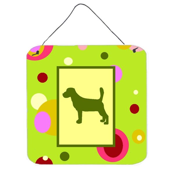 Micasa Basset Hound Aluminium Metal Wall Or Door Hanging Prints MI891308